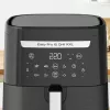 Karšto oro gruzdintuvė Tefal Easy Fry & Grill EY8018 6.5 L 1.5 kg 1830 W lietimui jautrus LCD juoda stalinė