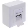 InLine 76842A Kištukinis lizdas 2x RJ-45 Baltas Tinklo kabelis Cat 6a