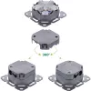 InLine 76842A Kištukinis lizdas 2x RJ-45 Baltas Tinklo kabelis Cat 6a