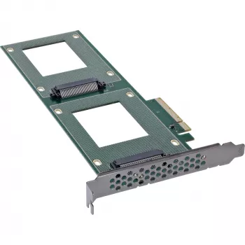 InLine 76660O Vidinė U.2 PCIe adapterio plokštė, vyriška jungtis, 4 Gbit/s