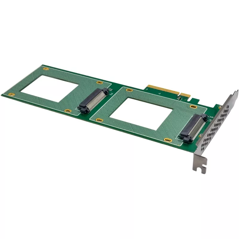 InLine 76660O Vidinė U.2 PCIe adapterio plokštė, vyriška jungtis, 4 Gbit/s