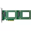 InLine 76660O Vidinė U.2 PCIe adapterio plokštė, vyriška jungtis, 4 Gbit/s