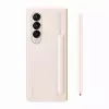 Samsung Standing Cover su rašikliu, skirta Galaxy Z Fold4, Sand (EF-OF93PCUEGWW)
