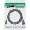 USB 3.2 Gen 1 (USB 3.0) ilginimo kabelis A kištukas–A lizdas, InLine, 2 m, juoda – pakuotė po 50 vnt.