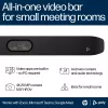Vaizdo juosta HP Poly Studio X32 All-In-One, 4K Ultra HD, 20 MP, 5 asmenims, Wi-Fi, Ethernet, Bluetooth (be maitinimo šaltinio, TAA)