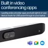 Vaizdo juosta HP Poly Studio X32 All-In-One, 4K Ultra HD, 20 MP, 5 asmenims, Wi-Fi, Ethernet, Bluetooth (be maitinimo šaltinio, TAA)