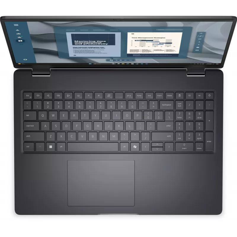 DELL Pro 16 PC16255 nešiojamas kompiuteris AMD Ryzen™ 5 215 40,6 cm (16 inch) Full HD+ 16 GB DDR5 512 GB SSD Wi-Fi 6E Windows 11 Pro juodas