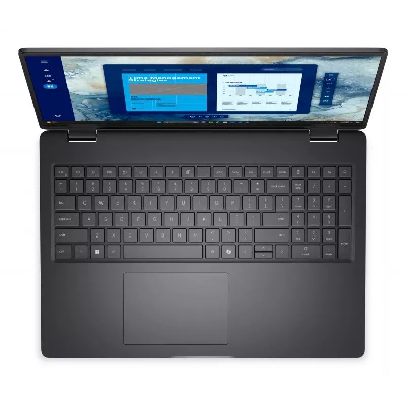 Nešiojamas kompiuteris DELL Pro 16 PC16250 Intel Core Ultra 5 225U 40,6 cm (16 inch) Full HD+ 16 GB DDR5-SDRAM 512 GB SSD Wi-Fi 6E (802.11ax) Windows 11 Pro juodas