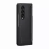 Samsung EF-OF93PCBEGWW apsauginis dėklas Galaxy Z Fold4, juodas, su stovu ir S Pen laikikliu