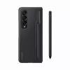 Samsung EF-OF93PCBEGWW apsauginis dėklas Galaxy Z Fold4, juodas, su stovu ir S Pen laikikliu