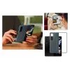Samsung EF-OF93PCBEGWW apsauginis dėklas Galaxy Z Fold4, juodas, su stovu ir S Pen laikikliu