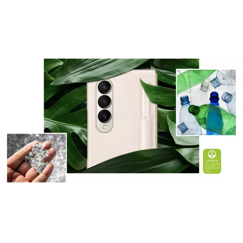 Samsung EF-OF93PCBEGWW apsauginis dėklas Galaxy Z Fold4, juodas, su stovu ir S Pen laikikliu