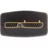 InLine USB 3.2 Gen.1 laidas, A tipas / Micro B, juodas, 1,5 m