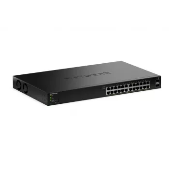 NETGEAR GS324TPv2 valdomas L2/L3 gigabitinis Ethernet (10/100/1000) PoE jungiklis 1U juodas