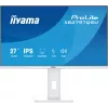27 colių IIYAMA ProLite XB2797QSU-W1 IPS Quad HD (2560x1440) LED monitorius, 178° žiūrėjimo kampai, USB 3.2 stotelė, garsiakalbiai, VESA, aukščio reguliavimas, baltas