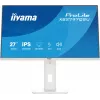 27 colių IIYAMA ProLite XB2797QSU-W1 IPS Quad HD (2560x1440) LED monitorius, 178° žiūrėjimo kampai, USB 3.2 stotelė, garsiakalbiai, VESA, aukščio reguliavimas, baltas