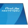 27 colių IIYAMA ProLite XB2797QSU-W1 IPS Quad HD (2560x1440) LED monitorius, 178° žiūrėjimo kampai, USB 3.2 stotelė, garsiakalbiai, VESA, aukščio reguliavimas, baltas
