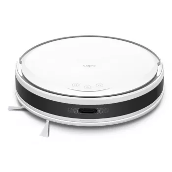 TP-Link Tapo RV20 Max Baltas – išmanusis robotas dulkių siurblys su LiDAR navigacija ir šluostymu