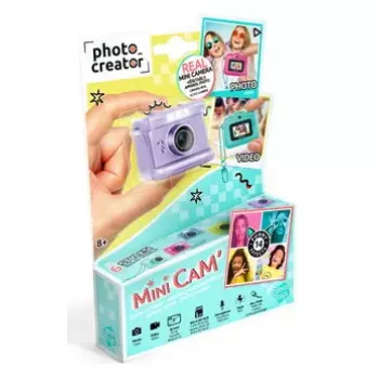 Momentinė spausdinimo kamera Canal Toys CLK 063 – Violetinė, LCD 0.96 colio, MicroSD, USB