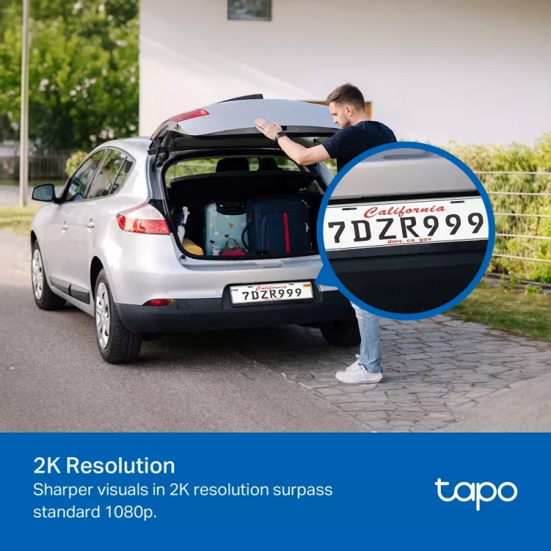TP-Link Tapo TC41 V2 sferinė IP apsaugos kamera Vidaus ir lauko 2304 x 1296 pikseliai Lubų/Sienos/Stulpo