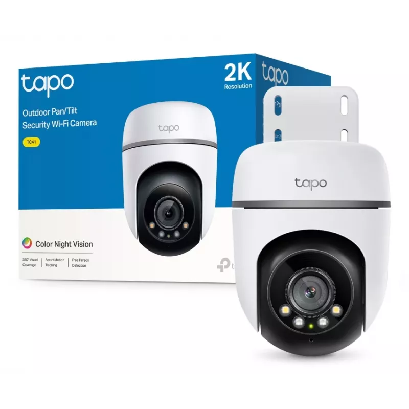 TP-Link Tapo TC41 V2 sferinė IP apsaugos kamera Vidaus ir lauko 2304 x 1296 pikseliai Lubų/Sienos/Stulpo