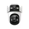 IP stebėjimo kupolinė kamera TP-Link Tapo TC47 — 2304×1296, 6 mm lęšis, 360° horizontaliai, vidui/lauke, montavimas ant lubų, laidinis ir Wi‑Fi