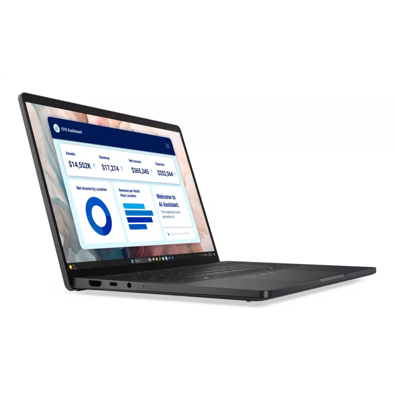 DELL Pro 13 Premium PA13250 Copilot+ PC Intel Core Ultra 7 268V nešiojamas kompiuteris 33,8 cm (13,3 col.) liečiamasis ekranas Quad HD+ 32 GB LPDDR5x-SDRAM 512 GB SSD Wi-Fi 7 (802.11be) Windows 11 Pro pilka