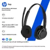 Laidinės stereo ausinės HP Poly Mission 425 Classic USB, ant ausų, 126 g