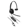 Laidinės stereo ausinės HP Poly Mission 425 Classic USB, ant ausų, 126 g