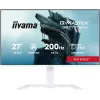 27 colių monitorius iiyama G-MASTER GB2771QSU-W1, 2560×1440 WQHD, Fast IPS, 2 ms, USB 3.2 hub, garsiakalbiai, VESA, aukščio reguliavimas (baltas)