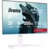 27 colių monitorius iiyama G-MASTER GB2771QSU-W1, 2560×1440 WQHD, Fast IPS, 2 ms, USB 3.2 hub, garsiakalbiai, VESA, aukščio reguliavimas (baltas)
