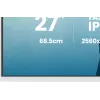 27 colių monitorius iiyama G-MASTER GB2771QSU-W1, 2560×1440 WQHD, Fast IPS, 2 ms, USB 3.2 hub, garsiakalbiai, VESA, aukščio reguliavimas (baltas)