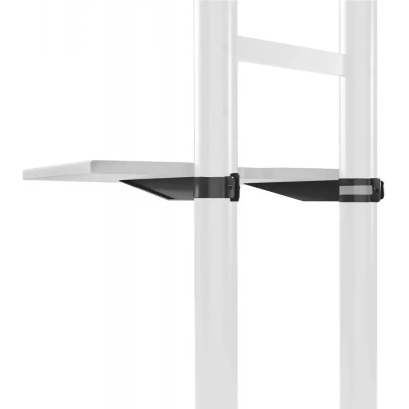 Priedas lentynai ONKRON APT1881-B stendiniams ekranams, ABS ir plienas, 460×320×20 mm, juoda