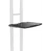Priedas lentynai ONKRON APT1881-B stendiniams ekranams, ABS ir plienas, 460×320×20 mm, juoda