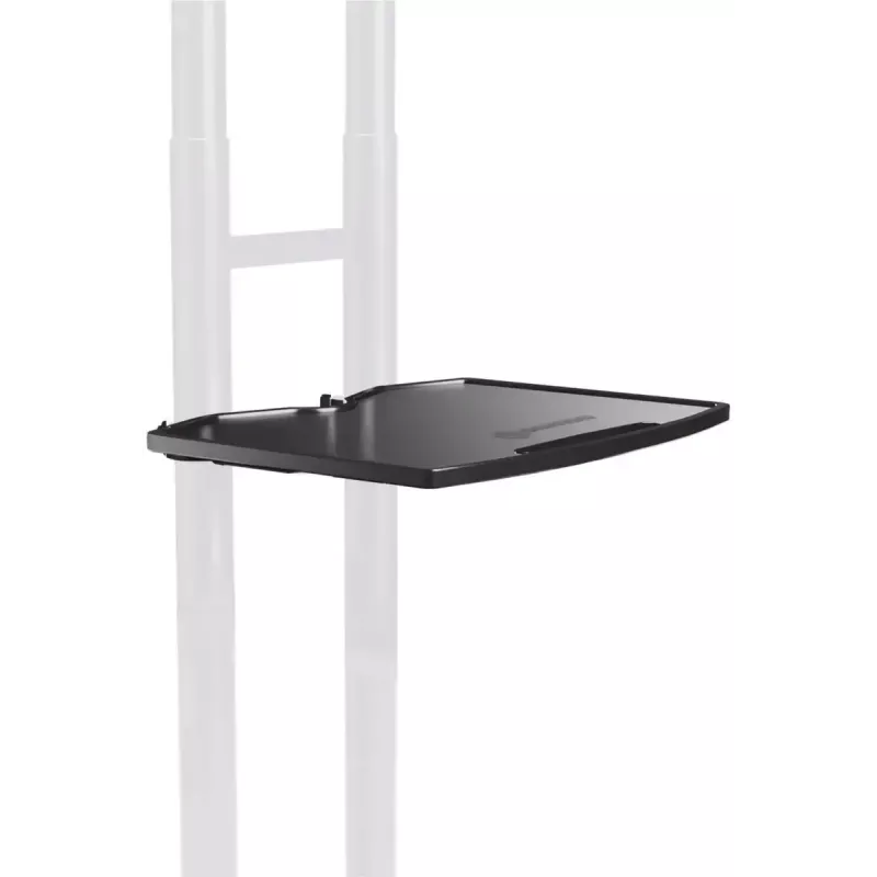 Priedas lentynai ONKRON APT1881-B stendiniams ekranams, ABS ir plienas, 460×320×20 mm, juoda