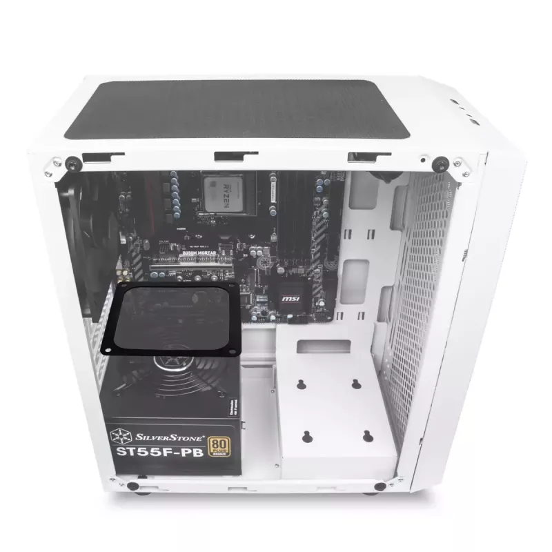 SilverStone SST-FF143W magnetinis dulkių filtras, 140 mm, baltas