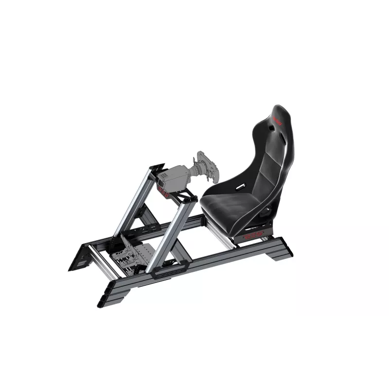 Res-Tech SMART COCKPIT + GT SEAT (BUNDLE) lenktyninis kokpitas, juoda/pilka, ABS, aliuminis, 52 kg, Italija