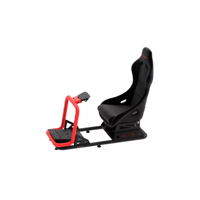 Res-Tech SIMPLY COCKPIT lenktynių kokpitas, juodas/raudonas, 57 kg, Italija
