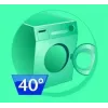 Leifheit 56610 šluotos priedas Baltas