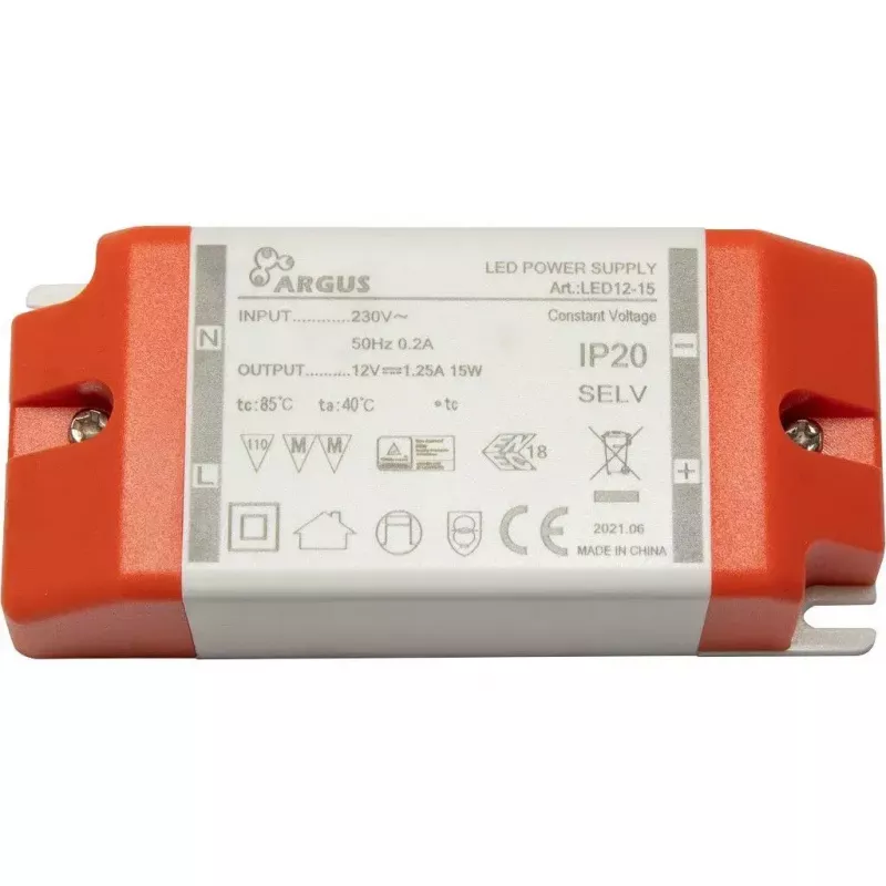 LED tvarkyklė Inter-Tech LED12-15 15W IP20 100000h