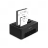 HDD/SSD dėklas DeLOCK 64187 Juodas 2,5/3,5 colio 5 Gbit/s