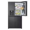 LG InstaView GMG960EVJE šaldytuvas šaldiklis šalia šaldytuvo Laisvai pastatomas 638 L Juoda