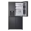 LG InstaView GMG960EVJE šaldytuvas šaldiklis šalia šaldytuvo Laisvai pastatomas 638 L Juoda