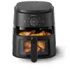 Philips 2000 serijos NA220/00 karšto oro gruzdintuvė, 4,2 l, 1500 W, juoda