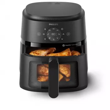 Philips 2000 serijos NA220/00 karšto oro gruzdintuvė, 4,2 l, 1500 W, juoda