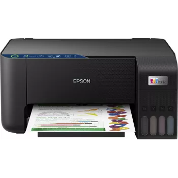 Rašalinis daugiafunkcis spausdintuvas Epson EcoTank ET-2861 — A4, 5760×1440 DPI, 33 ppm, Wi‑Fi, juodas
