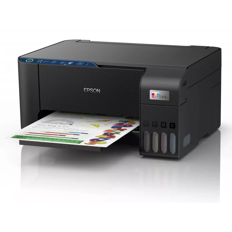 Rašalinis daugiafunkcis spausdintuvas Epson EcoTank ET-2861 — A4, 5760×1440 DPI, 33 ppm, Wi‑Fi, juodas