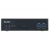 Shuttle XPC slim Barebone DL40N, Intel N150, 1x DDR5, 2x LAN (2x 2,5Gbit), 2xCOM, 1xHDMI, 1xDP, 1x VGA, beventiliu, 24/7 nuolatinis darbas