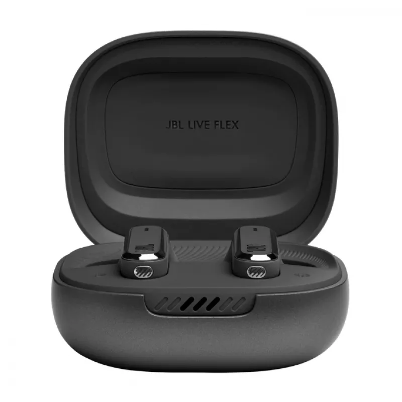 JBL LIVE FLEX belaidės ausinės True Wireless Stereo (TWS) į ausis Skambučiai/Muzika Bluetooth Juodos