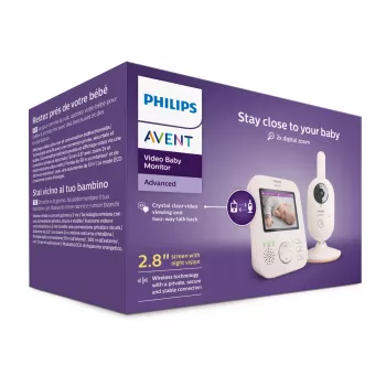 Philips AVENT SCD881/26 Advanced vaizdo kūdikio monitorius